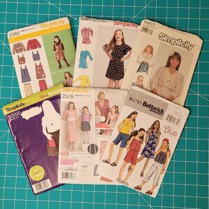 Group of 6 Children's patterns